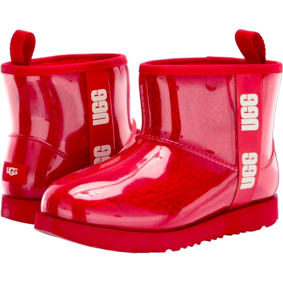 UGG Unisex Classic Clear Mini Waterproof Boots - Main Image